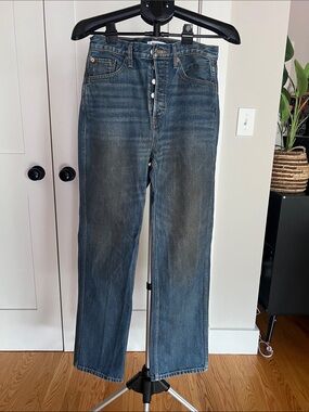 Re/Done Indigo Blue High-Rise Denim Jeans